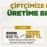 Tarım Destekleri Resmi Gazete'de: Mercimek ve Nohutta Yüzde 141 Artış Geldi