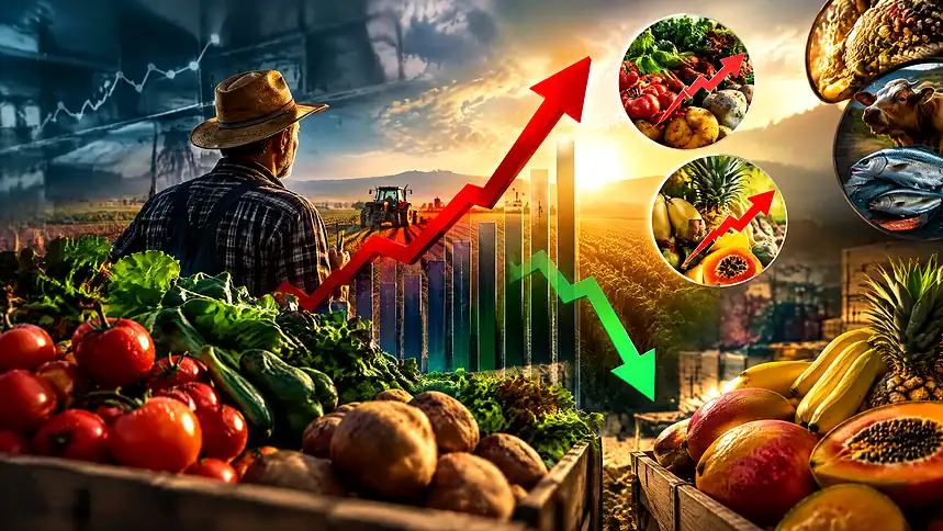 Tarım-ÜFE Yıllık Yüzde 21,91 Arttı: Sebze Fiyatları Zirvede