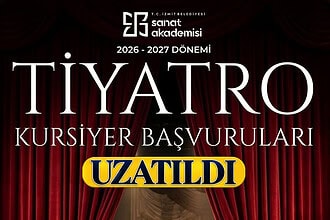 İzmit Sanat Akademisi Tiyatro Kursiyer Başvuruları 27 Eylül'e Uzatıldı!
