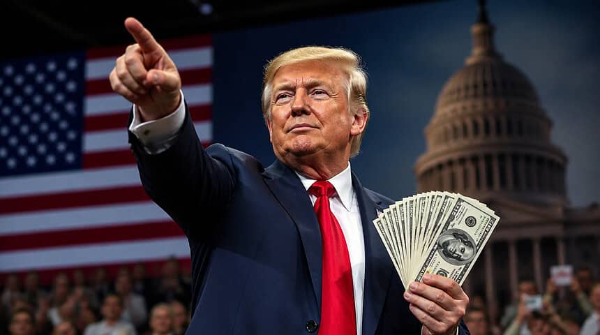 Donald Trump'tan Seçim Öncesi Dev Vaat: ABD Seçmenlerine 5 Bin Dolar Ödeme Yapılacak!