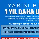 Yarısı Bizden'de Süre 2027'ye Uzadı: Konut Başına 1 Milyon 875 Bin Lira Destek Verilecek