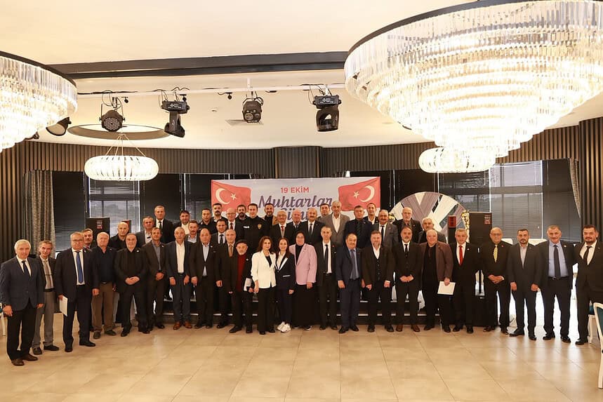 Gebze'de 19 Ekim Muhtarlar Günü Buluşması: Büyükgöz Ve Özyiğit Muhtarlarla Bir Araya Geldi!