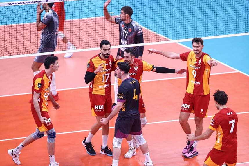 2026 Erkekler Şampiyonlar Kupası'nda şampiyon Galatasaray oldu
