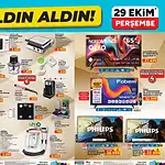 A101 29 Ekim 2026 Kataloğu: Türk Kahvesi Makinesi, Dev Ekran TV, Koltuk ve Halı Yıkama Makinesi