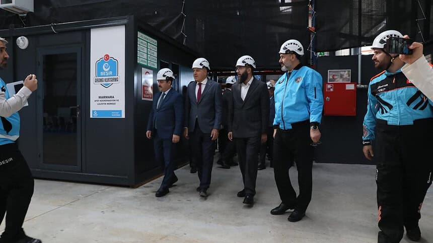 Beşir Arama Kurtarma Marmara Afet Koordinasyon Ve Lojistik Merkezi Kocaeli'de Açıldı