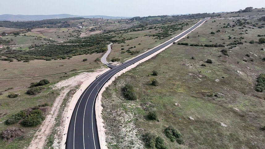Kandıra Akçaova Grup Yolu Projesinde Son Durum: 9.7 Kilometrelik Kısım Tamamlandı!