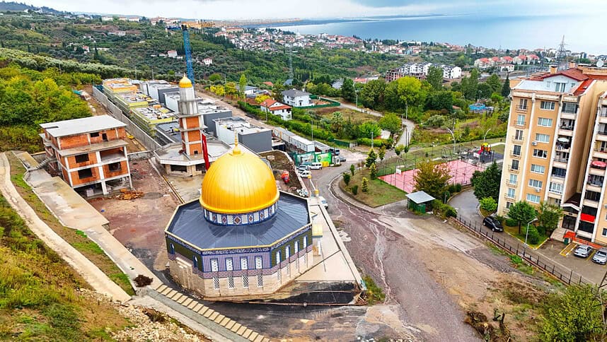 Karamürsel Aksa Camii İnşaatında Son Durum!