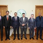 Bakan Tekin, Tiflis'te Gürcistan Müslümanları İdaresi’ni Ziyaret Etti