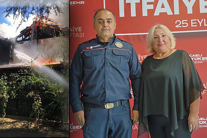 Kartepe’deki Yangında Annesi Ve Teyzesi Kurtarılan Canan İşeri'den Kocaeli İtfaiyesi’ne Duygusal Teşekkür!