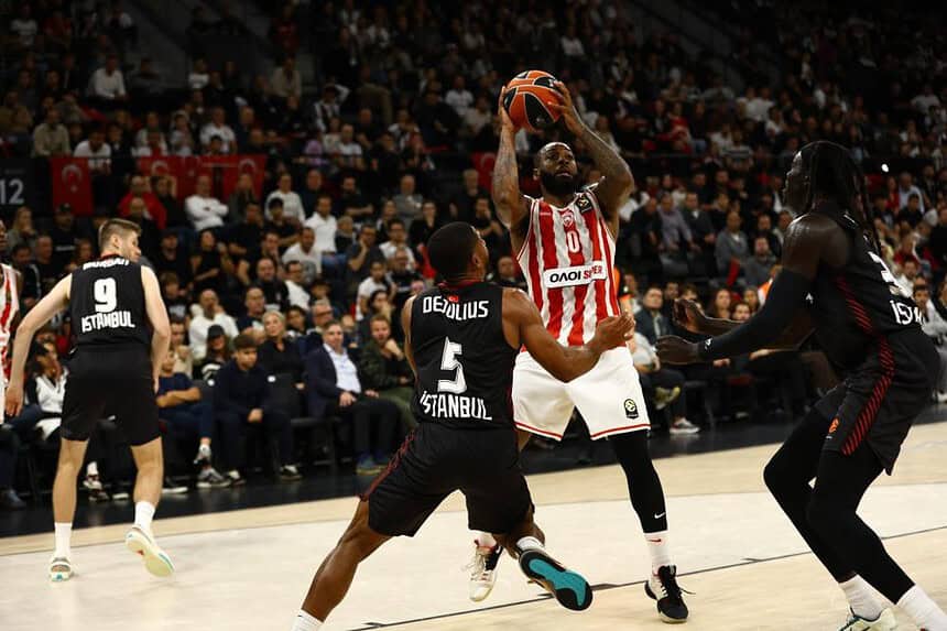 Euroleague Beşiktaş 73 - Olympiakos 81