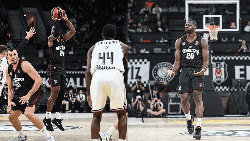 Euroleague Beşiktaş 95 - Bayern Münih 87