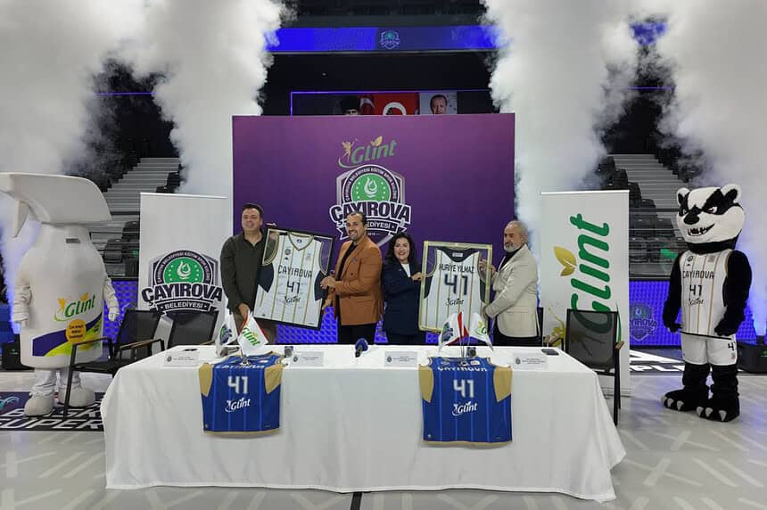 Çayırova Belediyesi Basketbol Takımı İsim Sponsorunu Açıkladı: Parkede Yeni İsim Glint Çayırova Belediyesi!