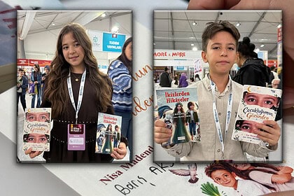 Uluslararası 16. Kocaeli Kitap Fuarı’nın En Genç İkiz Yazarları Okurlarıyla Buluştu!
