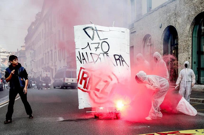İtalya hükümetinden protestoların ardından Milano’ya ilave 500 asker konuşlandırma kararı