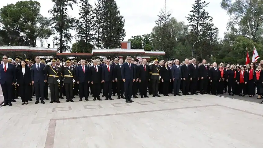 KKTC'de 29 Ekim Cumhuriyet Bayramı Coşkuyla Kutlandı