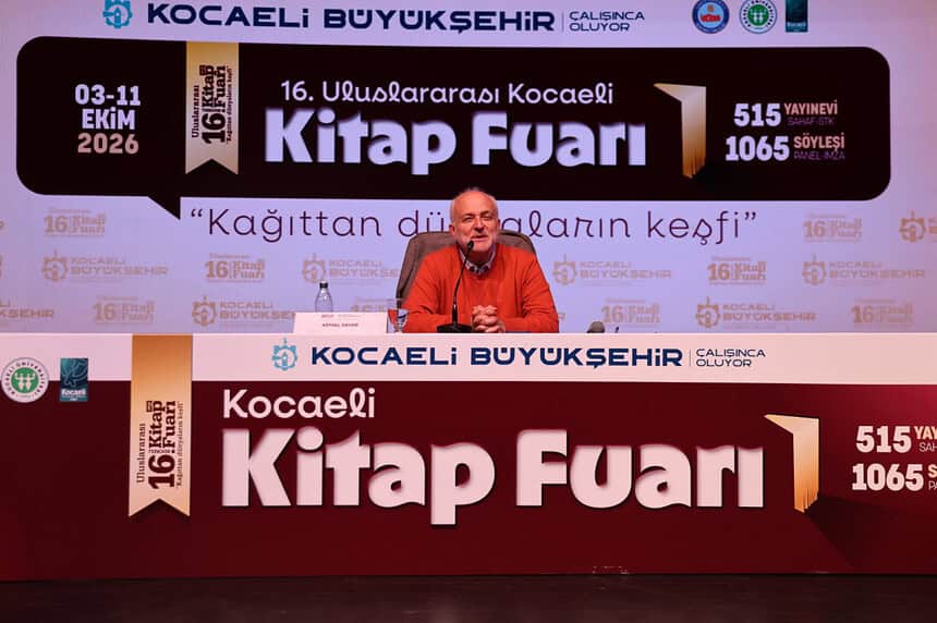 Prof. Dr. Kemal Sayar 16. Kocaeli Kitap Fuarı’nda: “Hız Çağında Sükûnet” Söyleşisi!