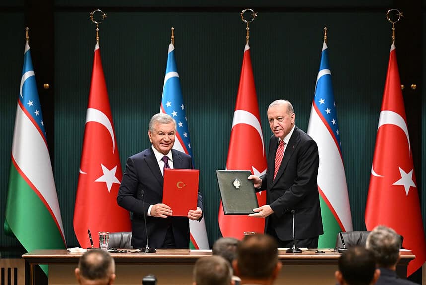 Türkiye ile Özbekistan Arasında 5 Yeni Anlaşma İmzalandı!