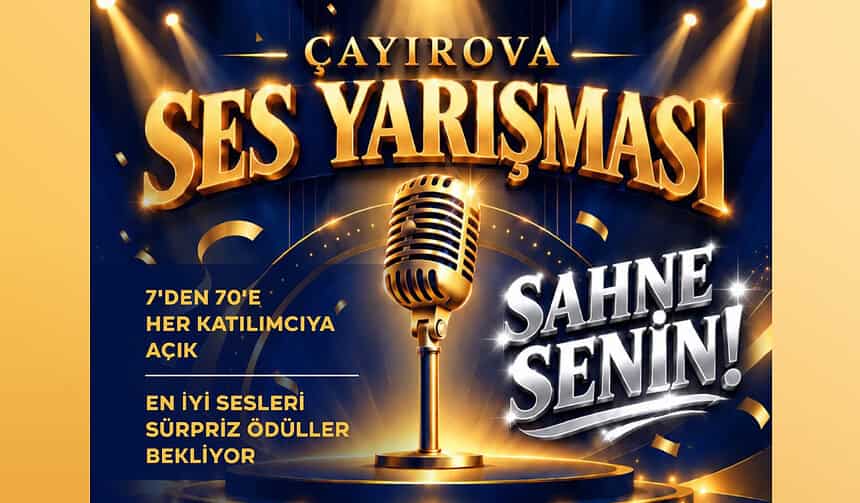Çayırova Ses Yarışması Başvuruları 15 Ekim'de Başlıyor!