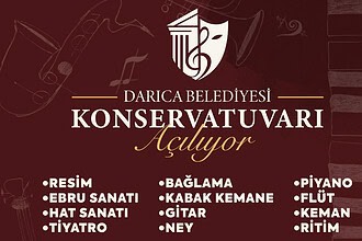 Darıca Belediyesi Konservatuvarı Kayıtları Başladı!
