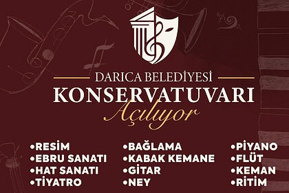 Darıca Belediyesi Konservatuvarı Kayıtları Başladı!
