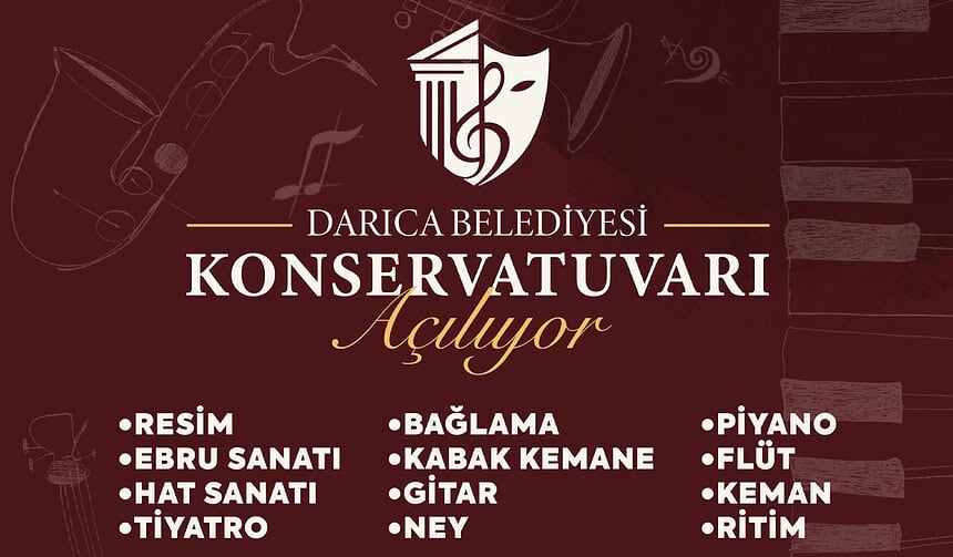 Darıca Belediyesi Konservatuvarı Kayıtları Başladı!