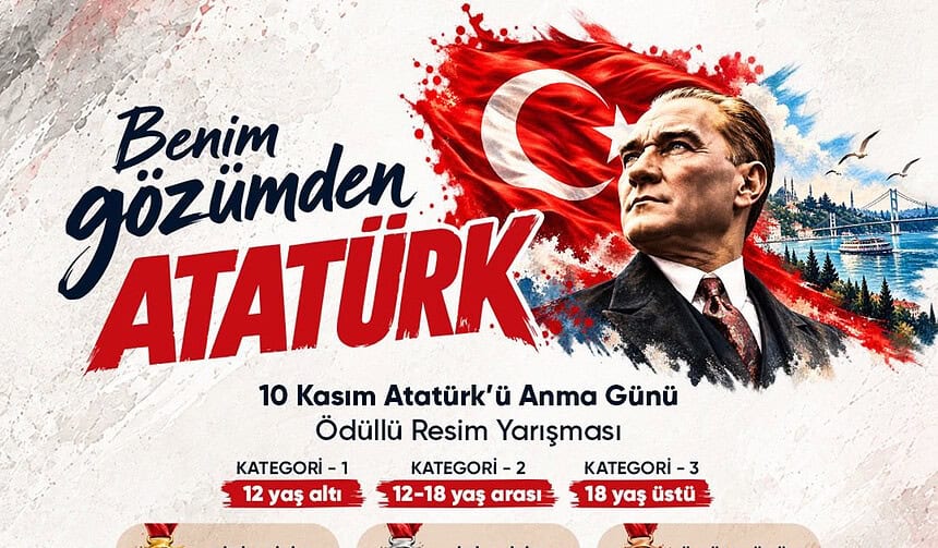 Toplam 45 Bin TL Ödül Dağıtılacak: Derince'de Atatürk Resim Yarışması Başlıyor