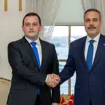 Fidan, Kuzey Makedonyalı Bakan Zeynula'yı Kabul Etti