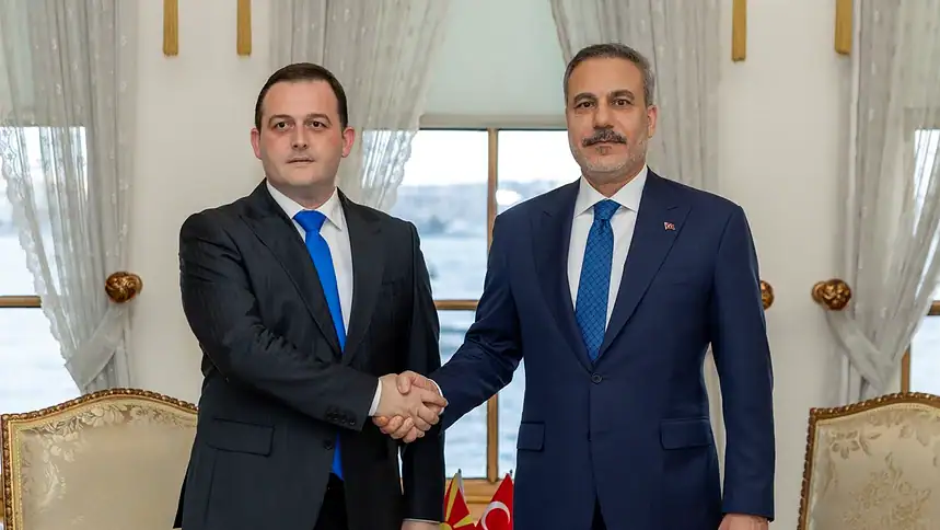 Fidan, Kuzey Makedonyalı Bakan Zeynula'yı Kabul Etti