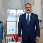 Fidan, Yemenli Mevkidaşı Al-Zuba İle Bir araya Geldi