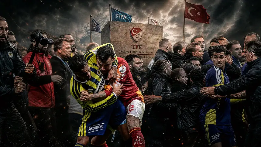 Galatasaraylı Bardakcı ile Fenerbahçeli Brown Derbideki Saldırı Nedeniyle PFDK’ya Sevk Edildi