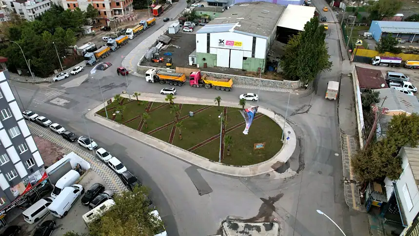 Gebze Anibal Caddesi Kavşağında Trafik Akışı Yeniden Düzenleniyor
