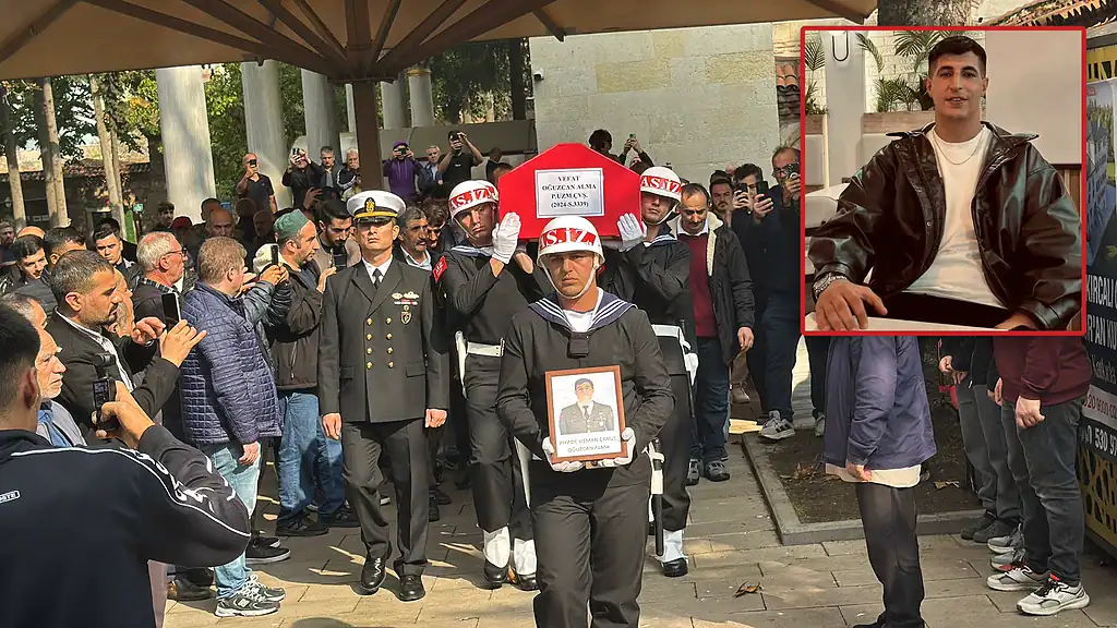 Gece Nöbetinde Kalp Krizi Geçiren Uzman Çavuş Oğuzcan Alma Gebze’de Toprağa Verildi