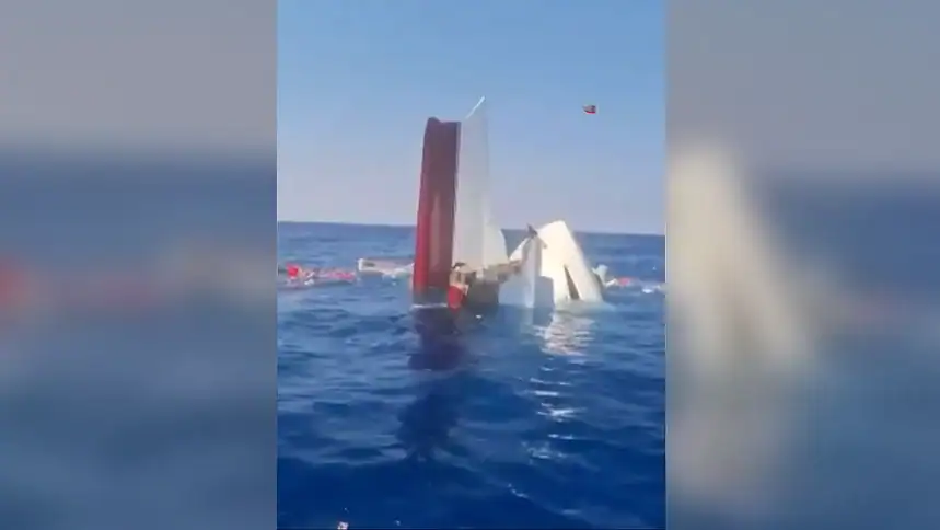 Girne'de Batan Filo Jet'te Bir Naaşa Daha Ulaşıldı: Arama Sürüyor