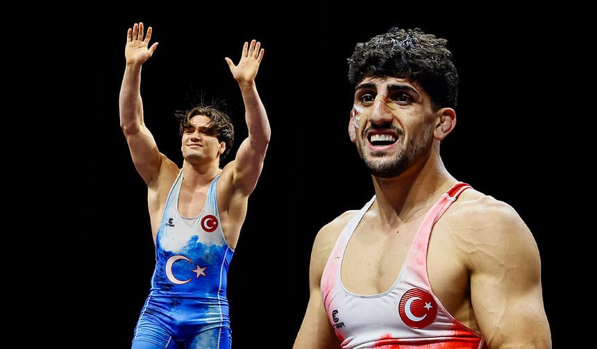 ABD’de Türk Rüzgarı Esti: Las Vegas'taki Şampiyonada İki Milli Güreşçimizden Dünya Derecesi!