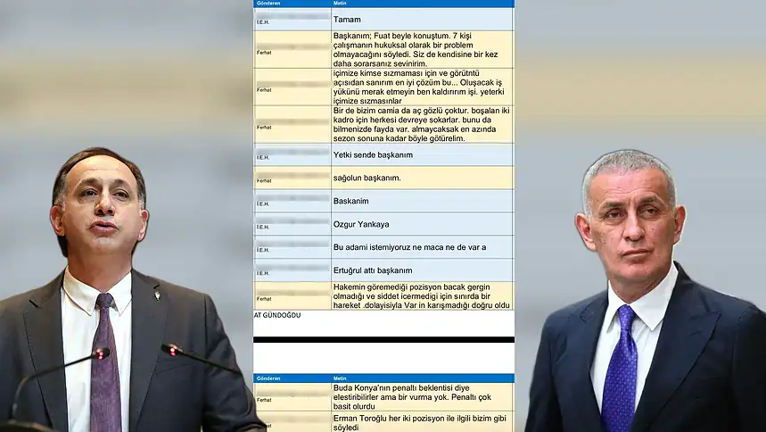 Hacıosmanoğlu'nun Gündoğdu'ya İlettiği Hakem Yazışması Ortaya Çıktı