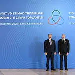 Hakan Fidan CICA 7. Zirvesi İçin Bakü'de Aliyev'le Buluştu