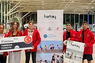 Hataylı 5 Sörfçü İrlanda'da Türkiye'yi Temsil Etti: Tamamı Tur Geçti