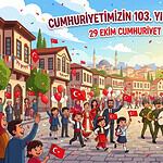 29 Ekim Kutlama Mesajları Resimli 2026: Kutlama Programı | 29 Ekim Şiirleri 4 Kıtalık