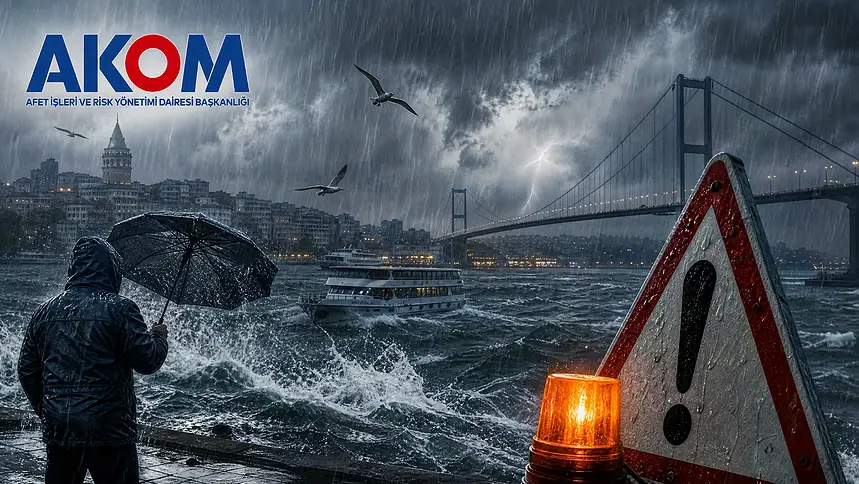İstanbul’da Şiddetli Yağmur Dinmiyor: Cumartesi İçin Uyarı Geldi