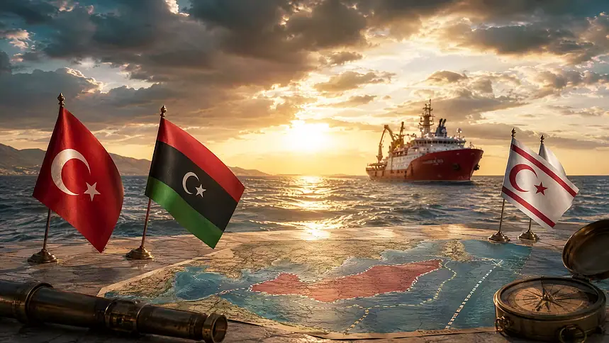 KKTC’den Türkiye-Libya Deniz Anlaşmasına Tam Dayanışma: "Tarihi Adımı Selamlıyoruz"