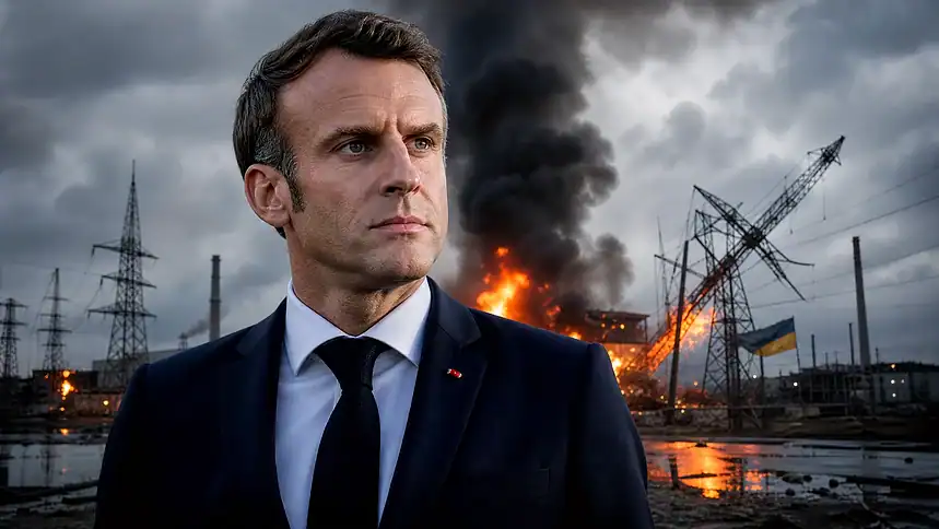 Macron: "Trump Ateşkes Dedi ama Rusya Bombalamayı Sürdürüyor"