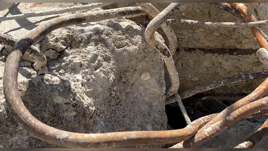 Maltepe'de Çöken Binanın Beton Örneğinden Deniz Kabuğu Çıktı