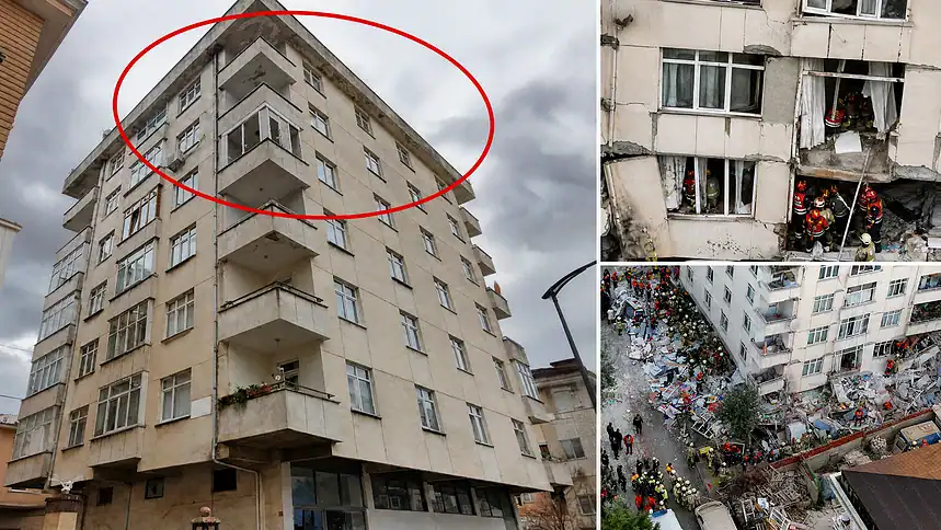 Maltepe’de Çöken Binanın Üst Katlarının Kaçak Olduğu Açıklandı