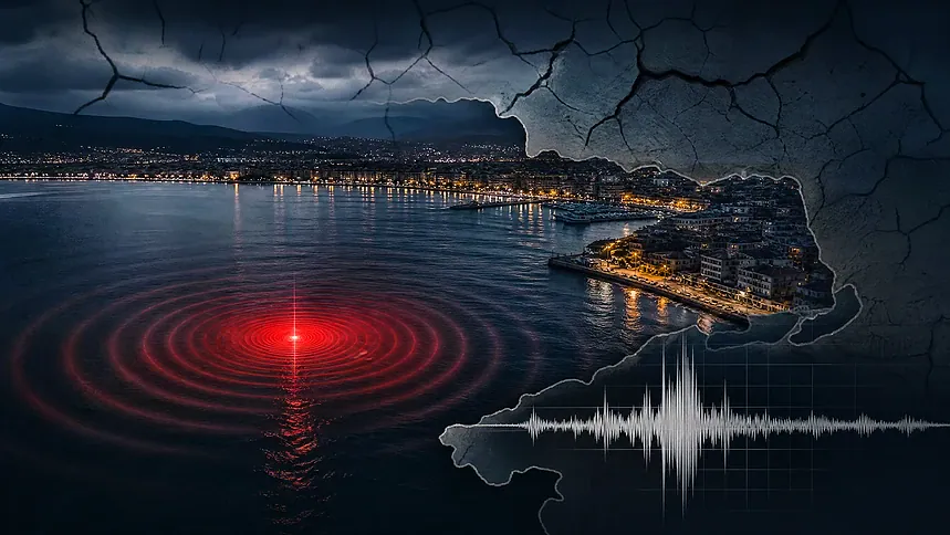 Marmara Denizi’nde Yalova Merkezli 3.5 Büyüklüğünde Deprem Oldu