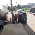 Gaz Doldururken Bir Anda İnfilak Etti: O Anlar Güvenlik Kamerasına Yansıdı!