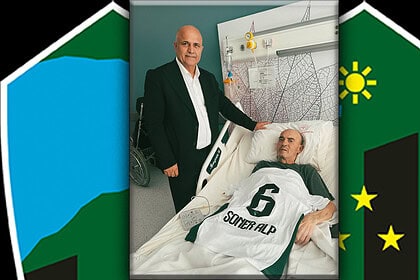 Kocaelispor Başkanı Durul'dan Efsane Futbolcu Soner Alp'e Geçmiş Olsun Ziyareti