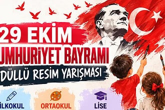 İzmit Belediyesi’nden 29 Ekim'e Özel Ödüllü Resim Yarışması: Başvurular Başladı!
