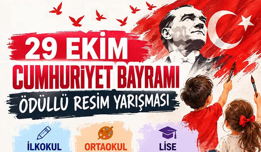 İzmit Belediyesi’nden 29 Ekim'e Özel Ödüllü Resim Yarışması: Başvurular Başladı!