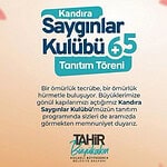 Kandıra Saygınlar Kulübü 65+ Tanıtım Töreni Ne Zaman, Saat Kaçta ve Nerede Yapılacak?