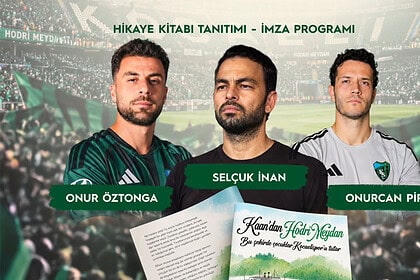Selçuk İnan ve Kocaelisporlu Oyuncular Kitap Fuarı'nda Okurlarla Buluşacak!